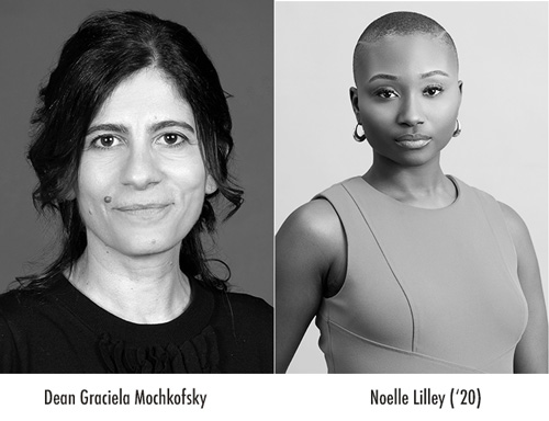 Graciela Mochkofsky and Noelle Lilley ('20)